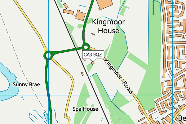 CA3 9QZ map - OS VectorMap District (Ordnance Survey) CA3 9QZ map - OS VectorMap District (Ordnance Survey)