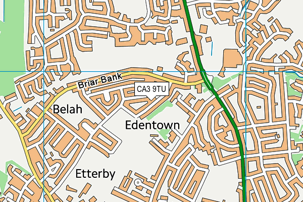 CA3 9TU map - OS VectorMap District (Ordnance Survey) CA3 9TU map - OS VectorMap District (Ordnance Survey)