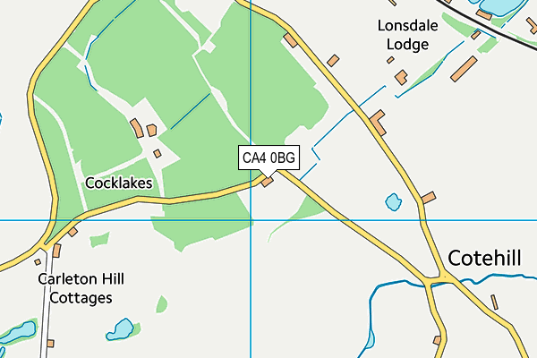 CA4 0BG map - OS VectorMap District (Ordnance Survey) CA4 0BG map - OS VectorMap District (Ordnance Survey)