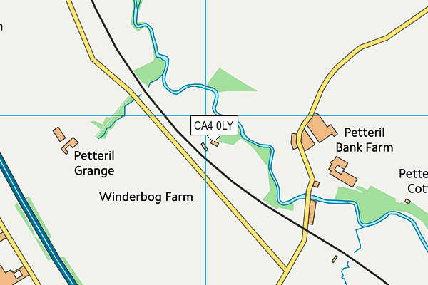 CA4 0LY map - OS VectorMap District (Ordnance Survey) CA4 0LY map - OS VectorMap District (Ordnance Survey)