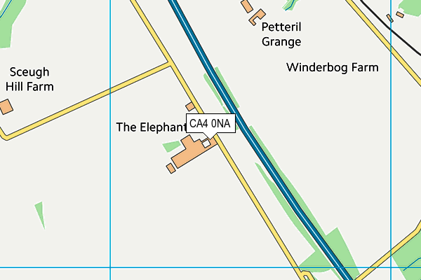CA4 0NA map - OS VectorMap District (Ordnance Survey) CA4 0NA map - OS VectorMap District (Ordnance Survey)