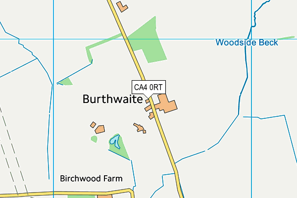 CA4 0RT map - OS VectorMap District (Ordnance Survey)