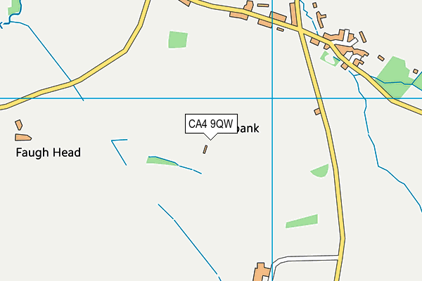CA4 9QW map - OS VectorMap District (Ordnance Survey) CA4 9QW map - OS VectorMap District (Ordnance Survey)