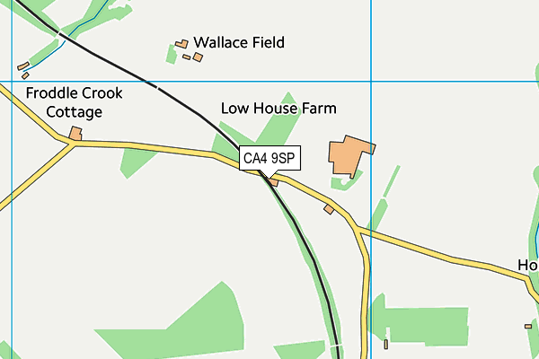 CA4 9SP map - OS VectorMap District (Ordnance Survey) CA4 9SP map - OS VectorMap District (Ordnance Survey)