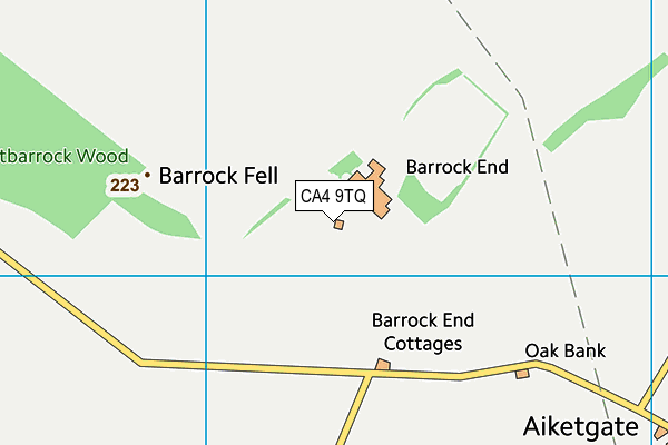CA4 9TQ map - OS VectorMap District (Ordnance Survey) CA4 9TQ map - OS VectorMap District (Ordnance Survey)
