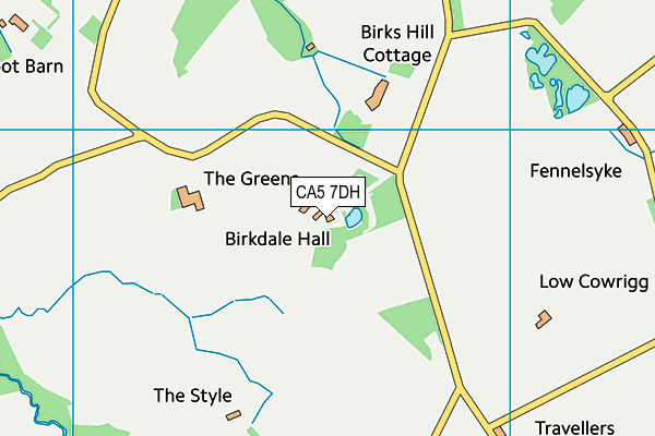 CA5 7DH map - OS VectorMap District (Ordnance Survey) CA5 7DH map - OS VectorMap District (Ordnance Survey)
