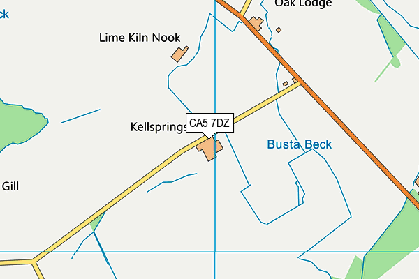 CA5 7DZ map - OS VectorMap District (Ordnance Survey) CA5 7DZ map - OS VectorMap District (Ordnance Survey)
