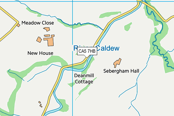 CA5 7HB map - OS VectorMap District (Ordnance Survey) CA5 7HB map - OS VectorMap District (Ordnance Survey)
