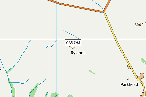 CA5 7HJ map - OS VectorMap District (Ordnance Survey) CA5 7HJ map - OS VectorMap District (Ordnance Survey)
