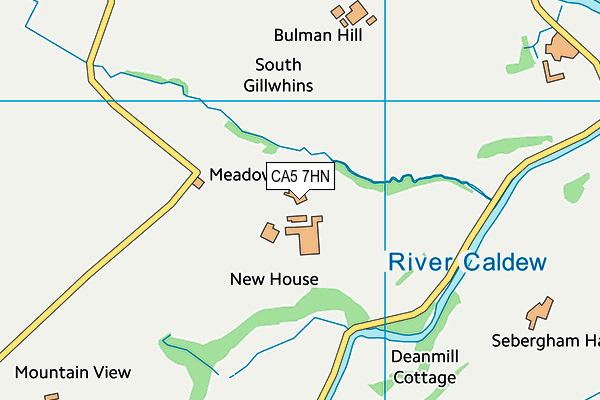 CA5 7HN map - OS VectorMap District (Ordnance Survey) CA5 7HN map - OS VectorMap District (Ordnance Survey)