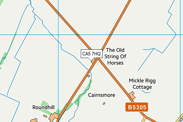 CA5 7HQ map - OS VectorMap District (Ordnance Survey) CA5 7HQ map - OS VectorMap District (Ordnance Survey)
