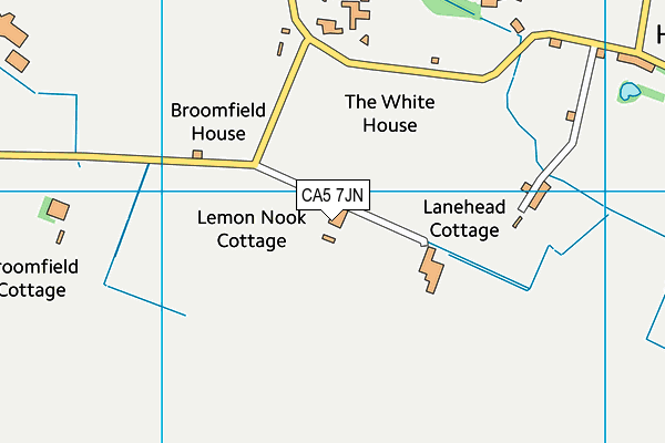 CA5 7JN map - OS VectorMap District (Ordnance Survey) CA5 7JN map - OS VectorMap District (Ordnance Survey)