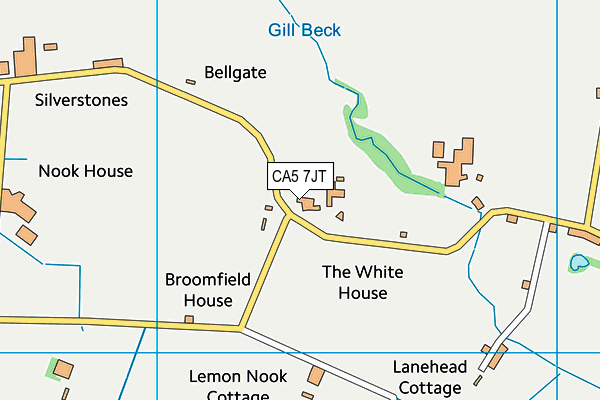 CA5 7JT map - OS VectorMap District (Ordnance Survey) CA5 7JT map - OS VectorMap District (Ordnance Survey)
