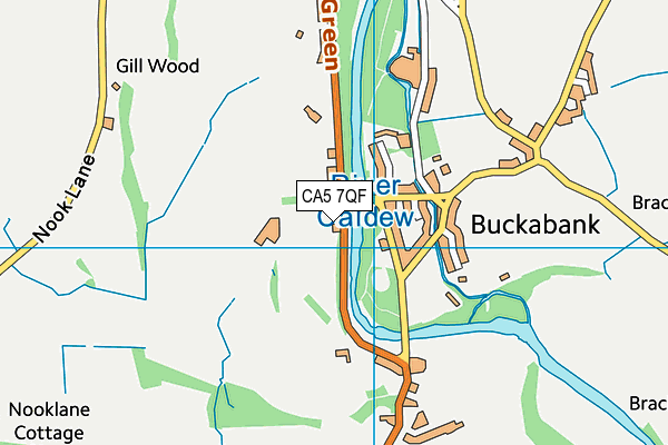 CA5 7QF map - OS VectorMap District (Ordnance Survey) CA5 7QF map - OS VectorMap District (Ordnance Survey)
