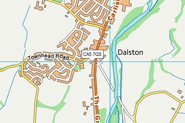 CA5 7QS map - OS VectorMap District (Ordnance Survey) CA5 7QS map - OS VectorMap District (Ordnance Survey)