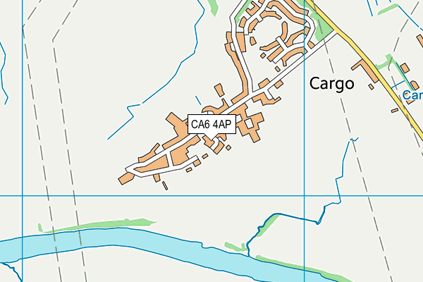 CA6 4AP map - OS VectorMap District (Ordnance Survey) CA6 4AP map - OS VectorMap District (Ordnance Survey)