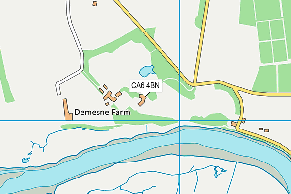 CA6 4BN map - OS VectorMap District (Ordnance Survey) CA6 4BN map - OS VectorMap District (Ordnance Survey)
