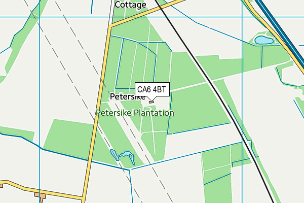 CA6 4BT map - OS VectorMap District (Ordnance Survey) CA6 4BT map - OS VectorMap District (Ordnance Survey)