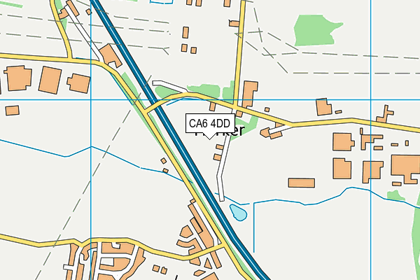 CA6 4DD map - OS VectorMap District (Ordnance Survey) CA6 4DD map - OS VectorMap District (Ordnance Survey)