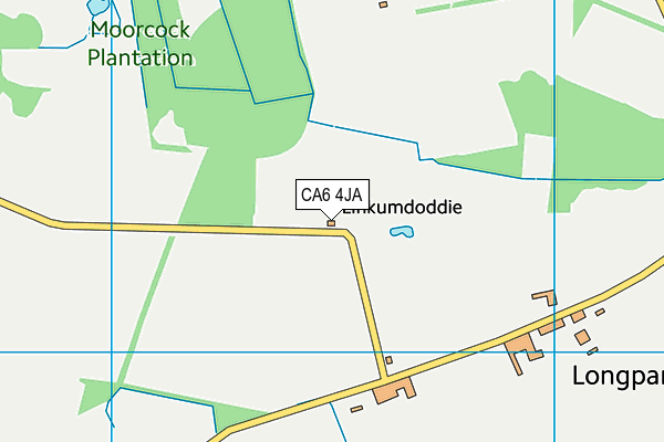 CA6 4JA map - OS VectorMap District (Ordnance Survey) CA6 4JA map - OS VectorMap District (Ordnance Survey)