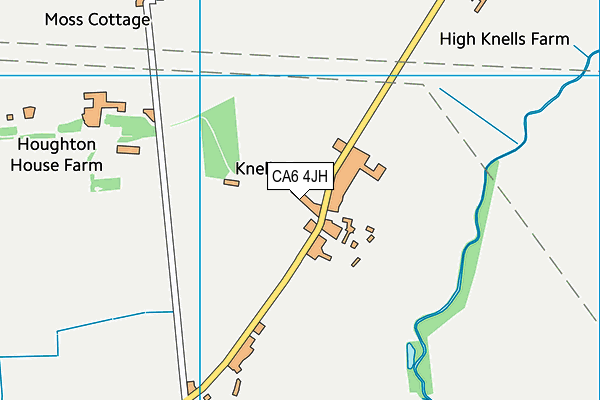 CA6 4JH map - OS VectorMap District (Ordnance Survey) CA6 4JH map - OS VectorMap District (Ordnance Survey)