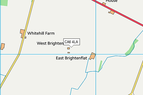 CA6 4LA map - OS VectorMap District (Ordnance Survey) CA6 4LA map - OS VectorMap District (Ordnance Survey)
