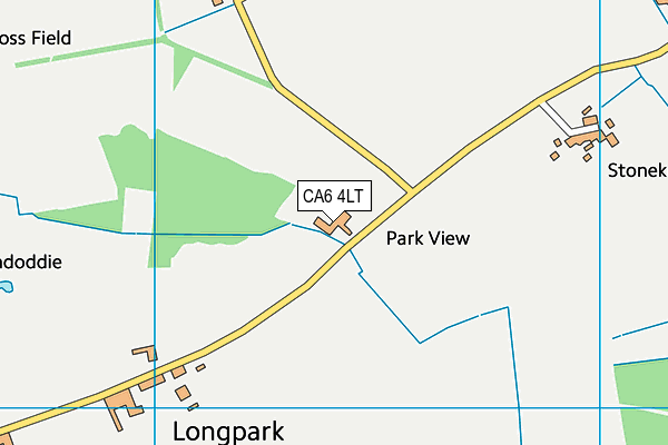 CA6 4LT map - OS VectorMap District (Ordnance Survey) CA6 4LT map - OS VectorMap District (Ordnance Survey)