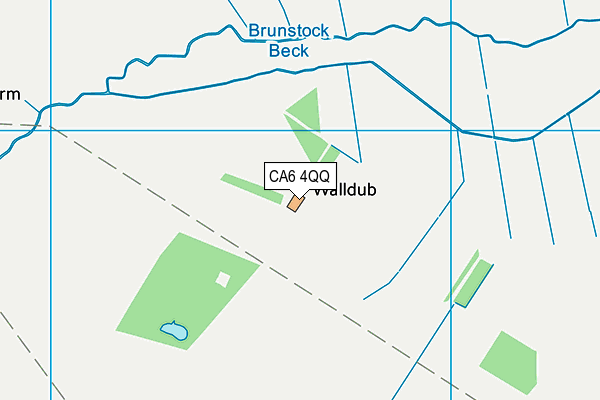 CA6 4QQ map - OS VectorMap District (Ordnance Survey) CA6 4QQ map - OS VectorMap District (Ordnance Survey)