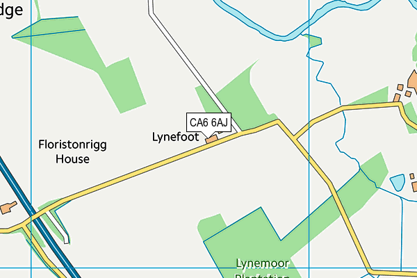 CA6 6AJ map - OS VectorMap District (Ordnance Survey) CA6 6AJ map - OS VectorMap District (Ordnance Survey)