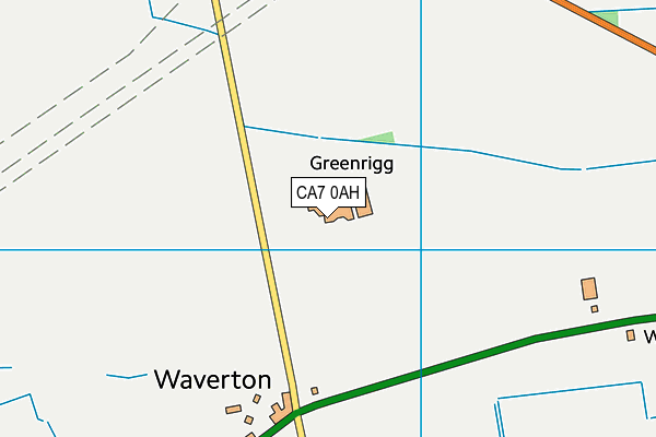 CA7 0AH map - OS VectorMap District (Ordnance Survey) CA7 0AH map - OS VectorMap District (Ordnance Survey)