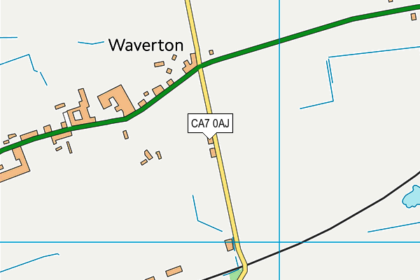 CA7 0AJ map - OS VectorMap District (Ordnance Survey) CA7 0AJ map - OS VectorMap District (Ordnance Survey)