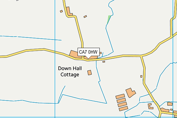 CA7 0HW map - OS VectorMap District (Ordnance Survey) CA7 0HW map - OS VectorMap District (Ordnance Survey)