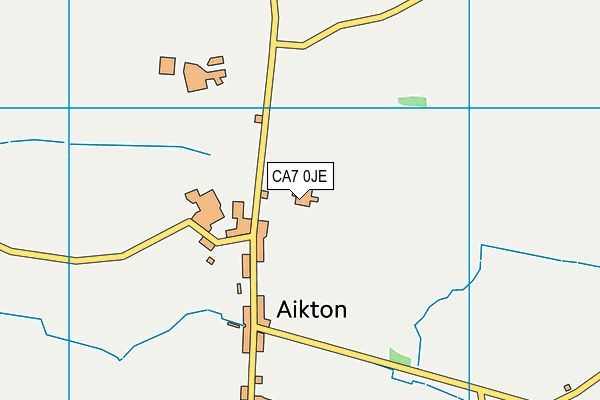 CA7 0JE map - OS VectorMap District (Ordnance Survey) CA7 0JE map - OS VectorMap District (Ordnance Survey)