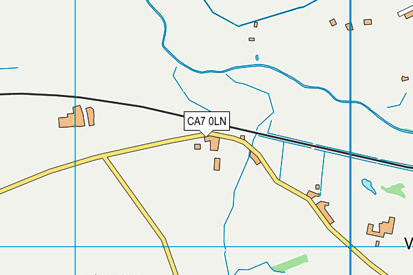CA7 0LN map - OS VectorMap District (Ordnance Survey) CA7 0LN map - OS VectorMap District (Ordnance Survey)