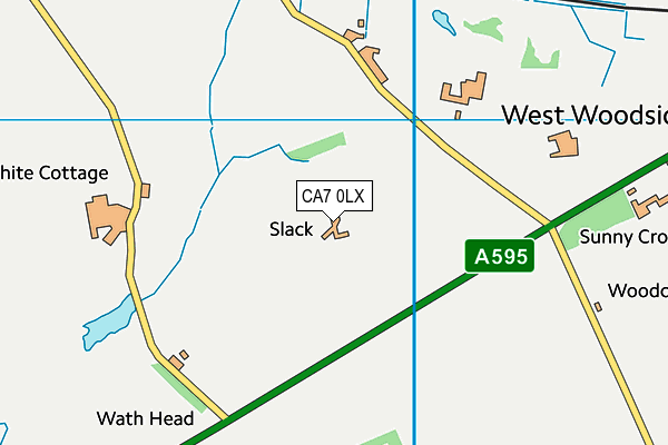 CA7 0LX map - OS VectorMap District (Ordnance Survey) CA7 0LX map - OS VectorMap District (Ordnance Survey)