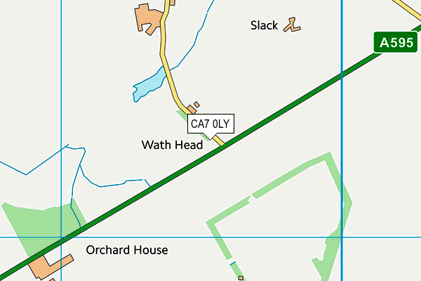 CA7 0LY map - OS VectorMap District (Ordnance Survey) CA7 0LY map - OS VectorMap District (Ordnance Survey)