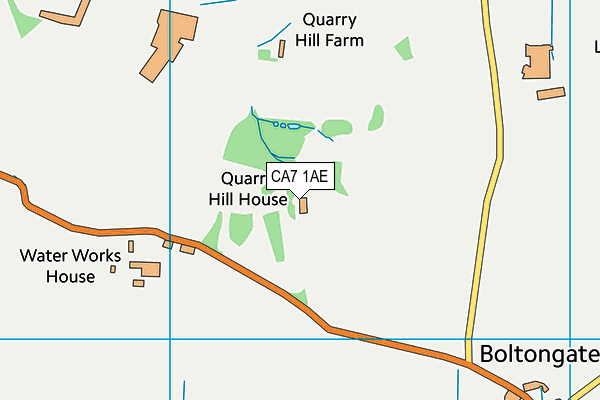 CA7 1AE map - OS VectorMap District (Ordnance Survey) CA7 1AE map - OS VectorMap District (Ordnance Survey)