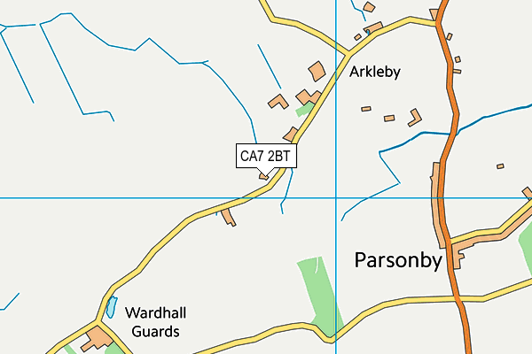 CA7 2BT map - OS VectorMap District (Ordnance Survey) CA7 2BT map - OS VectorMap District (Ordnance Survey)
