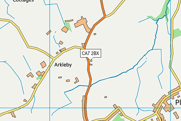 CA7 2BX map - OS VectorMap District (Ordnance Survey) CA7 2BX map - OS VectorMap District (Ordnance Survey)