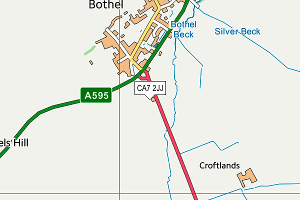 CA7 2JJ map - OS VectorMap District (Ordnance Survey) CA7 2JJ map - OS VectorMap District (Ordnance Survey)