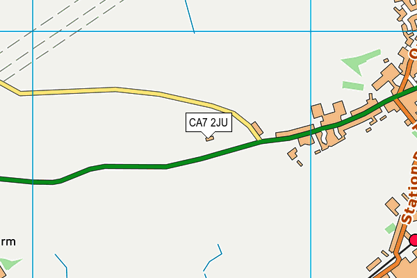CA7 2JU map - OS VectorMap District (Ordnance Survey) CA7 2JU map - OS VectorMap District (Ordnance Survey)
