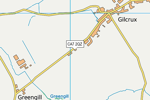 CA7 2QZ map - OS VectorMap District (Ordnance Survey) CA7 2QZ map - OS VectorMap District (Ordnance Survey)