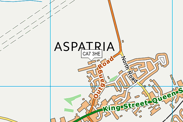 CA7 3HE map - OS VectorMap District (Ordnance Survey) CA7 3HE map - OS VectorMap District (Ordnance Survey)
