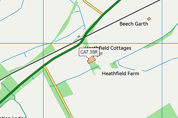 CA7 3SR map - OS VectorMap District (Ordnance Survey) CA7 3SR map - OS VectorMap District (Ordnance Survey)