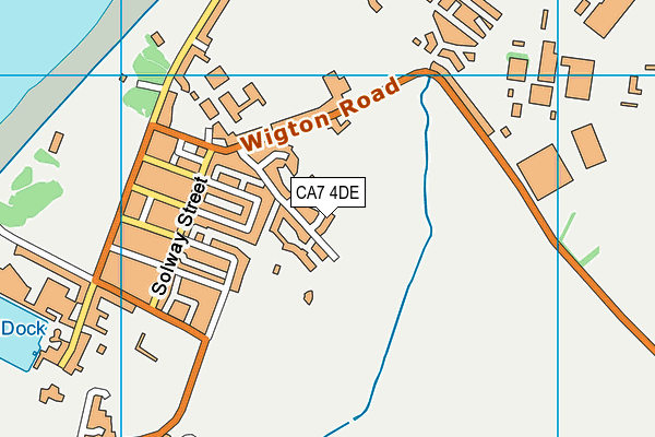 CA7 4DE map - OS VectorMap District (Ordnance Survey) CA7 4DE map - OS VectorMap District (Ordnance Survey)