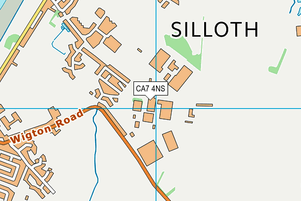 CA7 4NS map - OS VectorMap District (Ordnance Survey) CA7 4NS map - OS VectorMap District (Ordnance Survey)