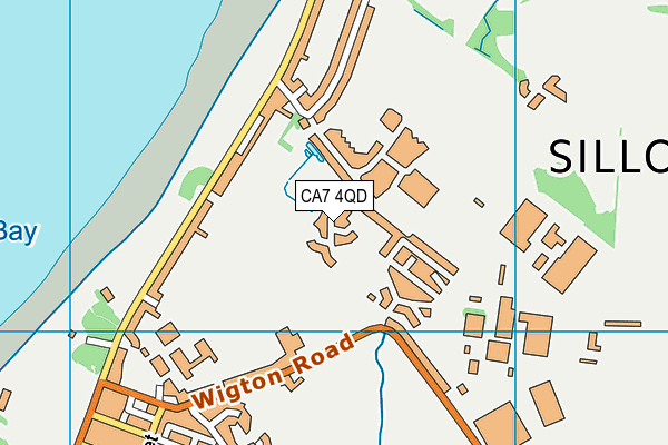 CA7 4QD map - OS VectorMap District (Ordnance Survey) CA7 4QD map - OS VectorMap District (Ordnance Survey)