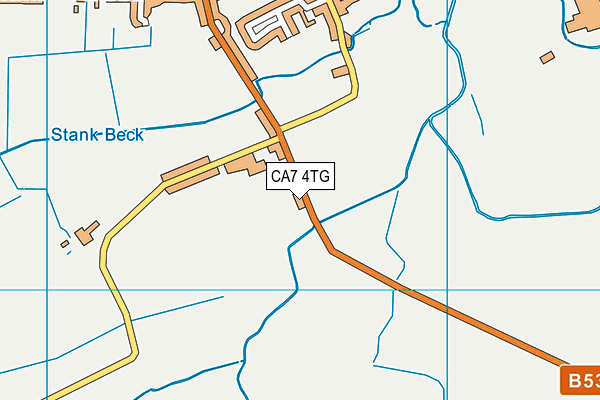 CA7 4TG map - OS VectorMap District (Ordnance Survey) CA7 4TG map - OS VectorMap District (Ordnance Survey)