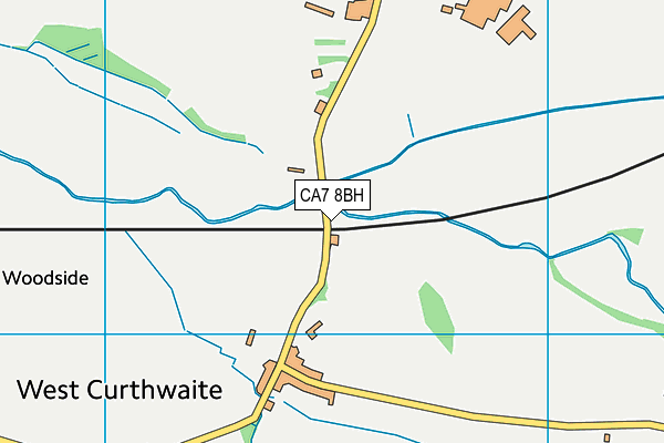 CA7 8BH map - OS VectorMap District (Ordnance Survey) CA7 8BH map - OS VectorMap District (Ordnance Survey)