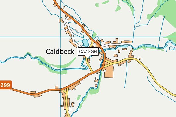 CA7 8GH map - OS VectorMap District (Ordnance Survey) CA7 8GH map - OS VectorMap District (Ordnance Survey)